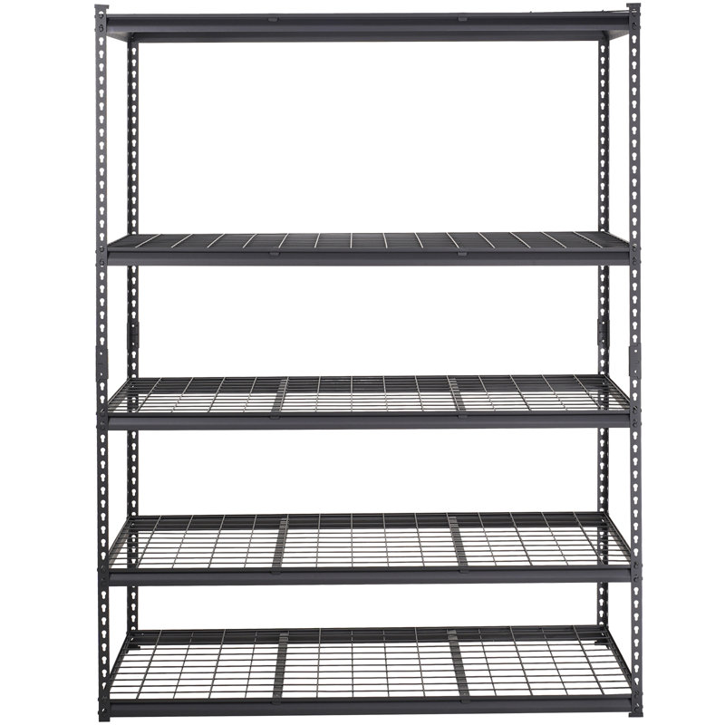 Rebrilliant Mariany Steel Height Adjustable Shelving Unit Reviews Wayfair